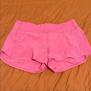 lululemon athletica Bright Pink Performance Shorts